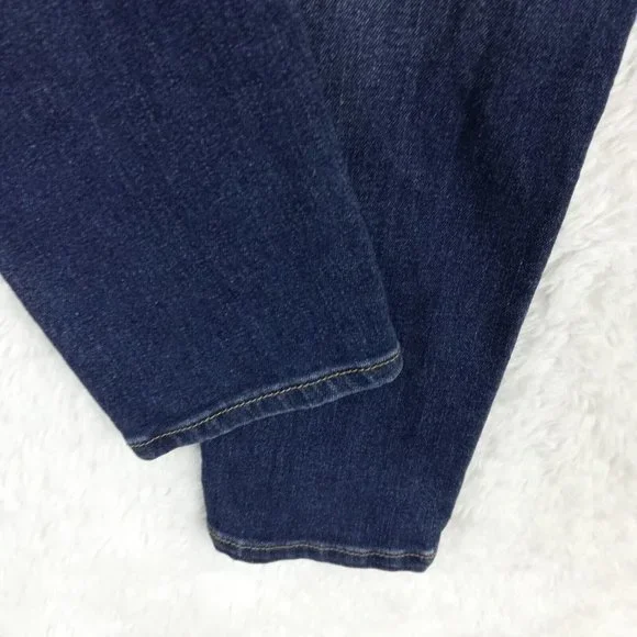Harper Heritage Womens Jeans Skinny Blue Denim Medium‎ Wash Ripped Mid Rise 26 - Picture 10 of 13